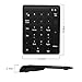 Bluetooth Number Pad, Portable Wireless Bluetooth 27-Key Multi-Function Numeric Keyboard Extensions for Financial Accounting Data Entry for Smartphones, Tablets, Laptop, iOS System Windows and More