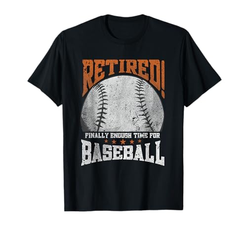 Retired Baseball Retirement T-Shirt