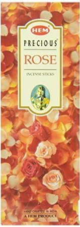 Hem Precious Incense Sticks, Gulab (Rose), 120 Count