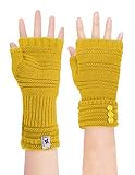 Cake the Cat Cosplay Guide: Easy DIY Adventure Time Costume 4 Yellow Knit Finger Less Gloves
