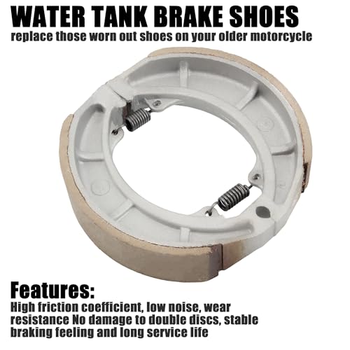 PowerMotor 125mm Drum Brake Shoe for Icebear Taotao Jonway Kazuma Sunl 50cc 110cc 125cc 150cc 250cc ATV Quad 4 Wheeler Dune Buggys Motorcycle Scooter - Thumbnail 5