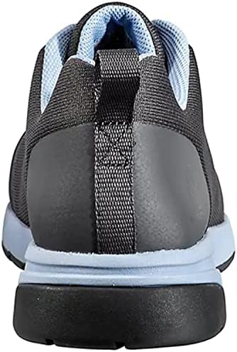 Carhartt Women's Force 3" SD 35 Soft Toe Work Shoe Construction Boot, Charcoal/Powder Blue, 7 | Image 3