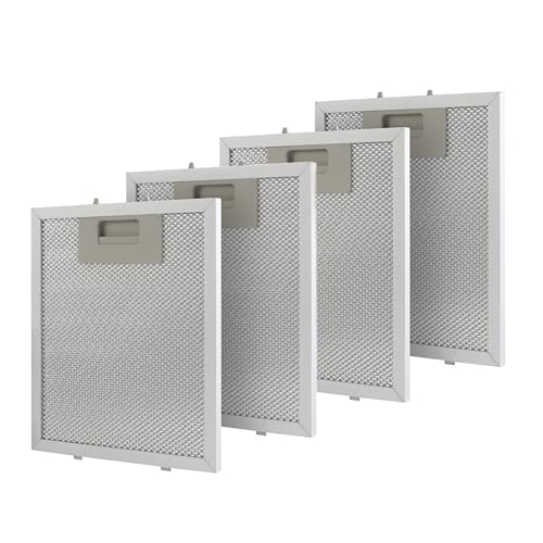 4-Pack Range Hood Grease Filter Compatible with Whirlpool Jenn-Air KitchenAid,