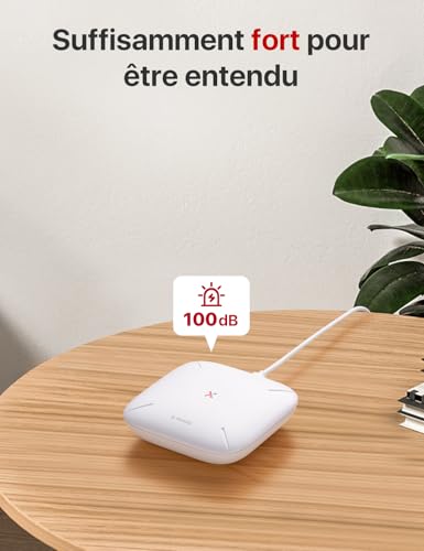 X-Sense Station de Base Connecté, Wi-FI 2,4 GHz Requise, Blanc, SBS50 – vue 3