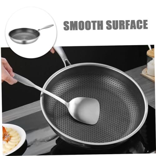 GUHPZA Frying Pan Stainless Steel Fry Pan Non Stick Omelette Fry Pan Cooking Pan Kitchen Skillet Cookware for Cooking - Image 4