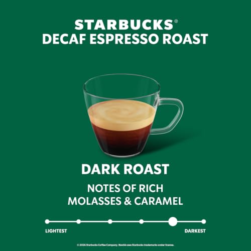 Starbucks by Nespresso Original, Decaf Espresso, Dark Roast, 50-count - image 3