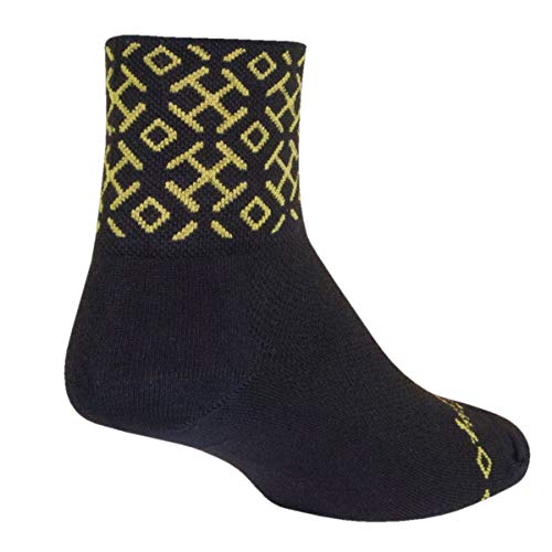 SockGuy Classic 3in Gilded Cycling/Running Socks (Gilded - L/XL)