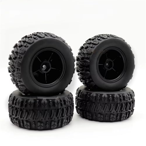 RC �J�[�p�[�c Compatible With 1/14 For Wltoys 144010 For MJX RC�J�[ 4�� 90mm �����X�^�[�g���b�N�^�C�� �I�t���[�h �o�M�[�p �S���z�C�[�� 12mm �Z�p�n�u