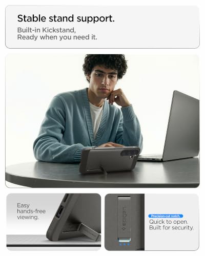 Image of Spigen Tough Armor MagFit for Galaxy S26 FE Case, Gunmetal