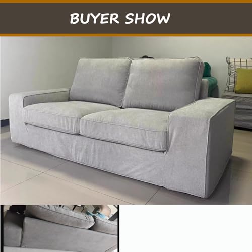 Housse de canapé Kivik lavable pour masquer les taches d'animaux