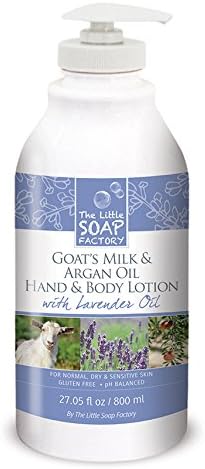 Janice Goat's Milk and Argan Oil Lotion, Lavender, 27.05 Fluid Ounce