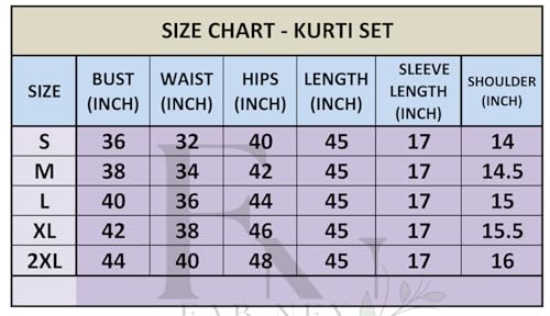 Image of FABNEX kurta set for women | Women Kurti Pant Set (K-Set-1)