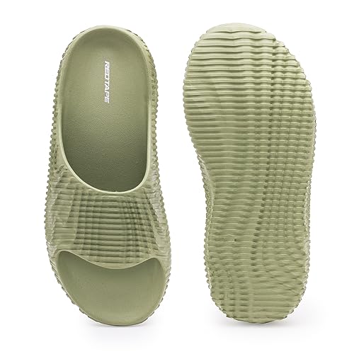 Image of Red Tape Casual Sliders for Men | Refined Round-Toe Shape with a Relaxing Slip-On Support