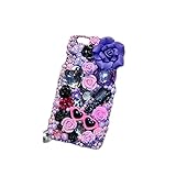 Handyschale für HTC One A9, violette Perle Blume