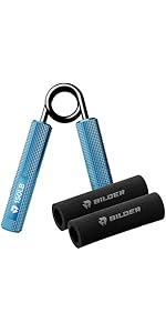 Hand Gripper In Metallo - Pinza Per Allenare Avambraccio E Forza Di Presa (Resistenza 91kg) - Foto 9