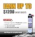 Vega Bond Single Component, Self Expanding, Purplecoat Closed Cell Insulation Spray Foam 29 oz w/ 5.66 R-Value, Acoustic Spray, 20 BF Coverage per can at 1 inch Thickness (1 Pack + Cleaner)