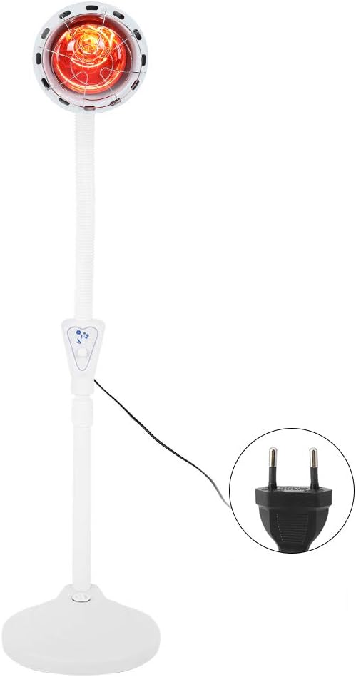 Rotlicht Infrarotlampe 275W – Therapielampe Für Muskel- & Gelenkschmerzen, Verstellbar, 220V (weiß)