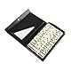 Hsthe Sea Classic Dominoes, 28-teiliges Retro-Deluxe-Dominospiel, traditionelles Set-Design