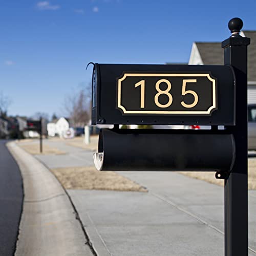 House Numbers for Outside, Address Plaques, Mailbox Numbers, Two Sets of Numbers from 0-9, Personalized Address Signs for House, Mailbox, Apartment, Office, Hotel, Classroom, Garden. Decorative Numbers Plaque. - Thumbnail 3