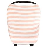 Copper Pearl Multi-Use Cover: Car Seat, Nursing, and Stroller Cover for Sun - Stretchy Fabric, All-Season Use, Stylish Designs, Easy Access for Moms - Holland