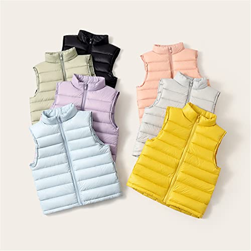Little Boys Girls Winter Warm Puffer Down Jacket Vest Lightweight Windproof Sleeveless Zipper Vest Coat Outerwear2