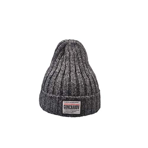 Bonnet tricoté contre le froid glacial pour homme avec doublure coton douce