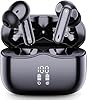 Cuffie Bluetooth 5.4 In Ear, Auricolari Bluetooth 3D Bass Stereo con 4 Mics ENC Cancellazione Rumore, 40 Ore Cuffie Wireless LED Display USB-C, IP7 Impermeabili Cuffiette Senza Fili per iOS Android