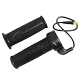 Kamrexi 20X Full Twist Throttle Grip for Ebike 12V-72V Twist Throttle Electric Bike, Mountain Bike Scooter, with Waterproof Connector