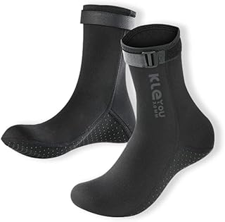 Homesen Meias de mergulho 3mm neoprene meias de natação roupa de banho quente meias de mergulho para praia natação mergulho surf snorkel