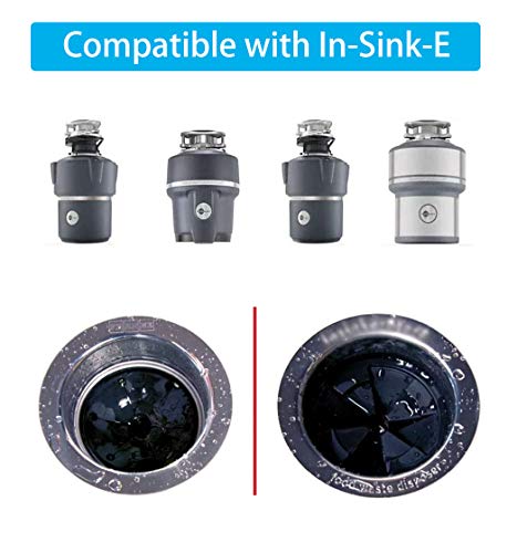 Kuyang 2 Pack Garbage Disposal Splash Guard Kitchen Quiet Collar Sink Baffle, Black Pure Rubber, Food Waste Disposer Accessories, 3.35 Inch In Diameter - Thumbnail 6