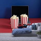 XLMING Rosa Blau Streifen Kunst Popcorn 3D Tapete Premium Strukturierte Seide Speisesaal Arbeitszimmer Wohnzimmer Schlafzimmer Sofa TV Wand-250cm×170cm
