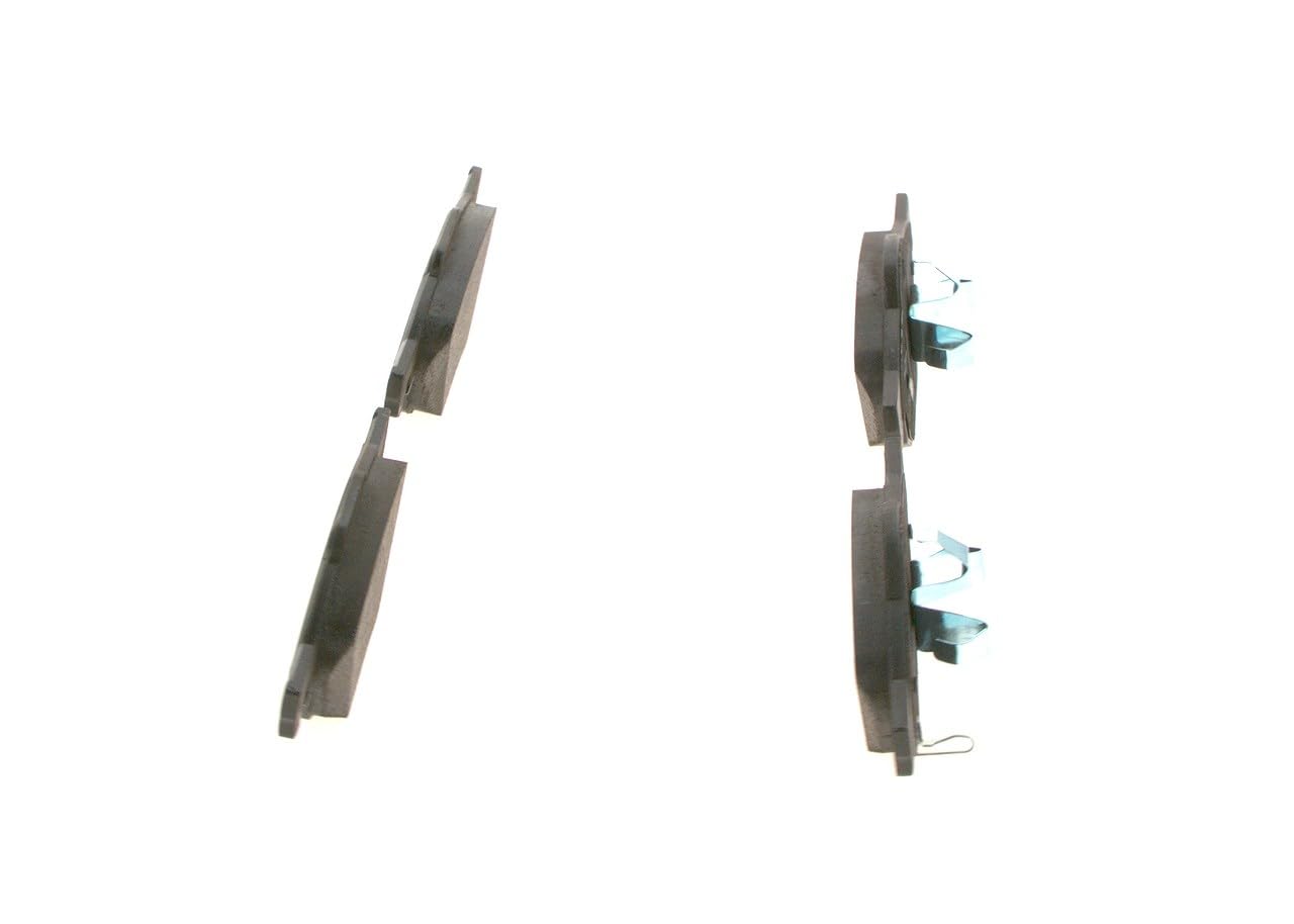Bosch BP1046 - Pastiglie Freni Auto, Delantero - Calidad Bosch - Reducción de Ruido y Polvo - Certificación ECE-R90 - Sin Cobre - 1 Juego de 4 Pastillas