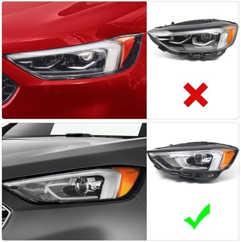 Headlight Assembly for Ford Edge 2019-2024 w/LED DRL LH — 사진 5