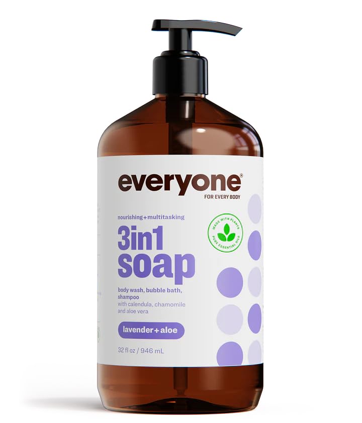 Everyone Lavender Aloe Liquid Soap, 32 FZ