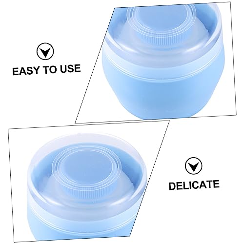 HAPINARY 2 Conjuntos De Pó De Corpo Compacto Caixa De Sopro De Pó Pó De Bebê Caixa De Sopro De Pó De