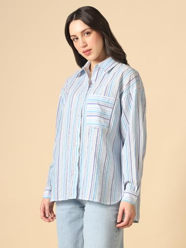 Image of Globus Women Shirt (8909389021007 Blue M)