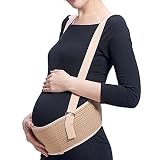 Geteiltes Design: Er kann während der Schwangerschaft als Schwangerschaftsgürtel verwendet werden, um den Bauch Ihres Babys zu stützen und für eine sanfte Kompression im Bauchbereich zu sorgen. Er kann auch als Wochenbettgurt nach der Geburt verwendet werden, um die Erholung von Bauch und Gesäß zu unterstützen.