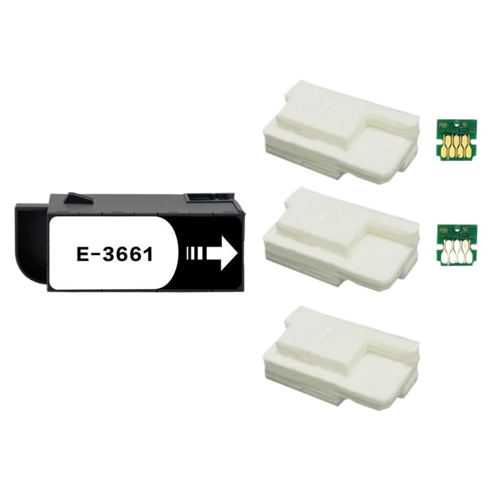 Waste Ink Maintenance Box Chip Sponge Kit Compatible with XP6000 XP6001 XP6005 XP6100 XP6105 XP8500 XP8600 XP8605 XP970 XP15000 XP15010 XP15080
