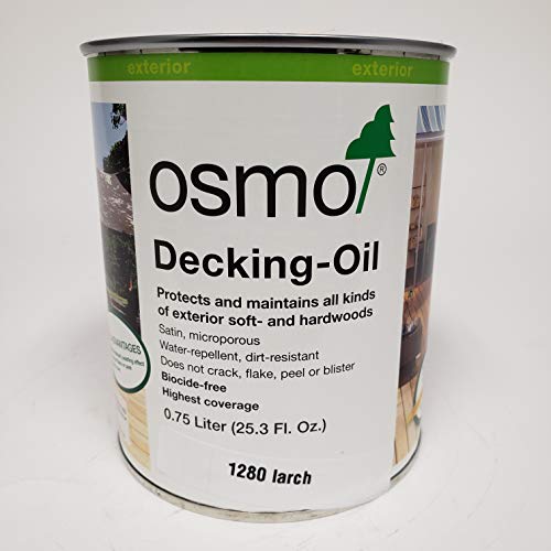 OSMO - Decking Oil - 1280 Larch - 0.75 Liter