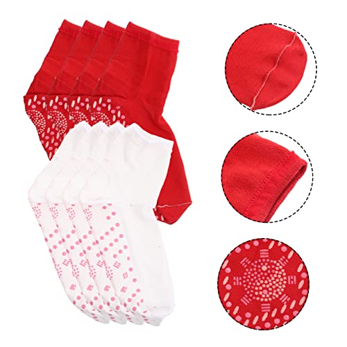 Toddmomy 12 Paar Selbsterwärmende Socken Für Damen Turmalin-Akupressur-Socken Isolierte Socken Thermosocken Für Damen Weiche Socken Für Damen Atmungsaktive Socken Für Herren Bequeme – Bild 7