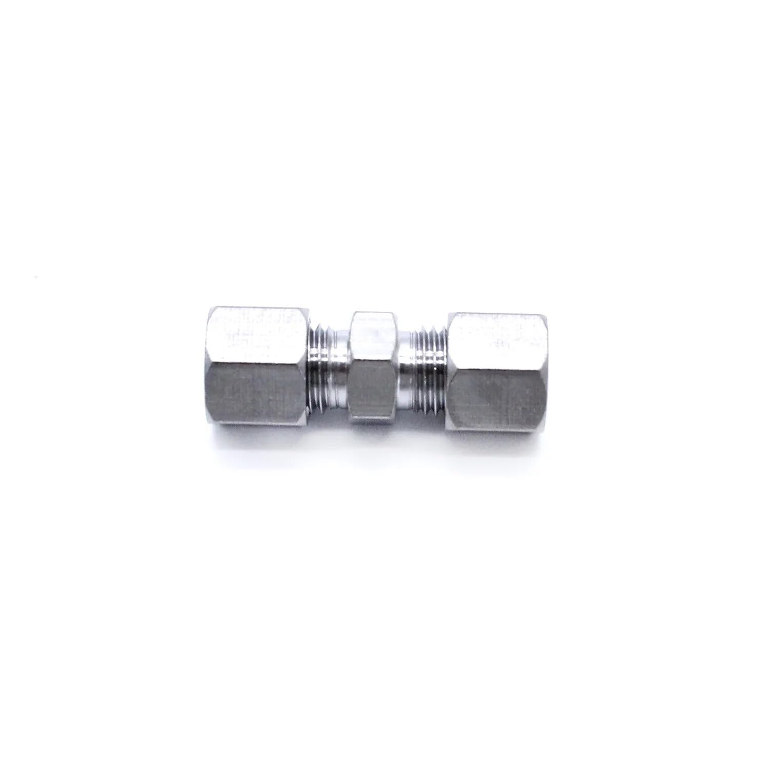 Raccords de Union de Ligne de Frein universels, réducteur Droit, Kits de Compression, connecteur 3/16 "OD, Tuyau de Frein hydraulique, 10 pièces