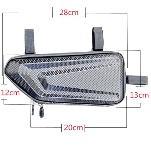 Bolsa impermeable lateral para guardar herramientas en moto CB y NC 4