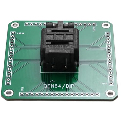 Adaptateur QFN64 Plastronics 64QN50S19090 socket test DIP 9x9 - 2
