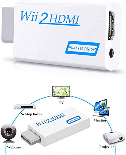 TIZOPO Wii to HDMI Converter, Small but Powerful, Supports 720p or 1080p, HDCP Compliant, No More Tangling Cords, Just One Cable - Thumbnail 3