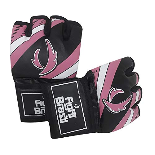 Luvas de MMA Grappling - Dedão Livre - Rosa