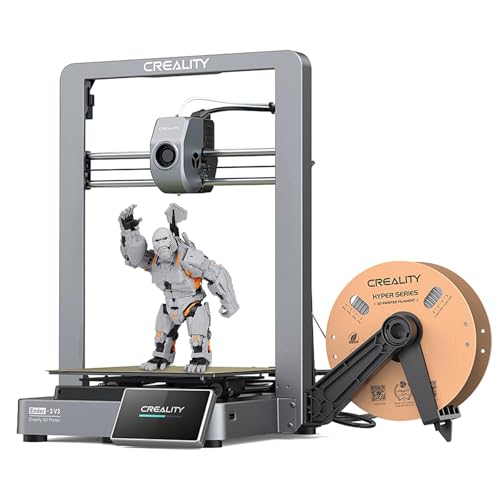Image of Creality Ender 3 V3 3D Printer,CoreXZ 600mm/s High Printing Speed,Integrated Die-Casting,Clog-Free Direct Extrusion,Tri-Metal Nozzle,Auto Calibration,Open Source,Remote Control&Monitor 220x220x250mm