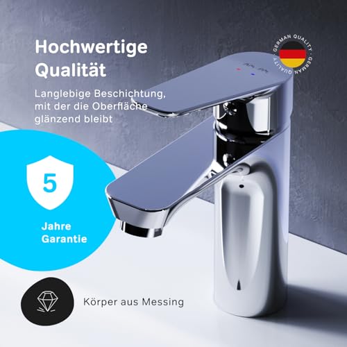 ideal für moderne Waschbecken. - Detailansicht von AM.PM Hit Badarmatur Test 2026 – Dealfoxx.de