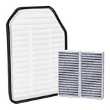 CA10348 Engine Air Filter and CF11777 Cabin Air Filter kit Compatible with 2011-2017 Jeep Wrangler