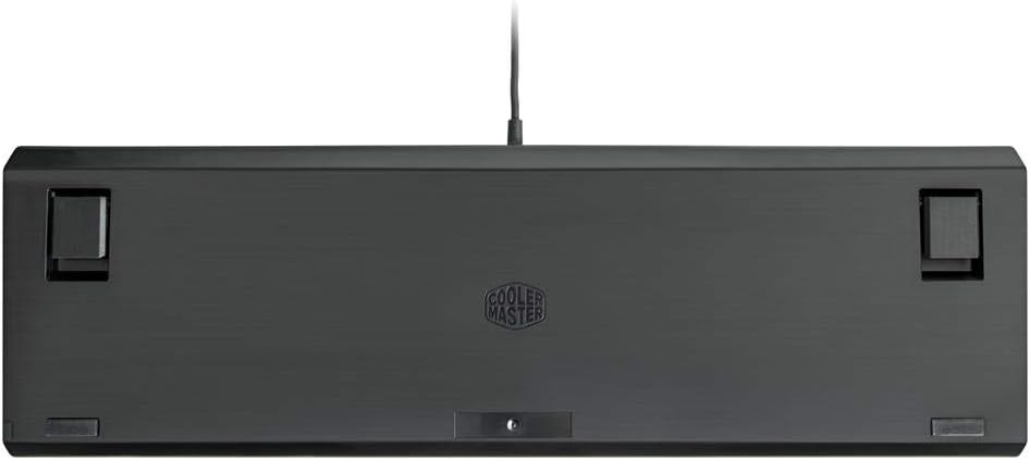 Cooler Master Ck552 Gaming Mechanical Keyboard With Gateron Red Switch Rgb Back Lighting - Pure Black, Full