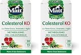 Matt - Integratore Ginkgo Bilboa - Integratore Alimentare per la Memoria e le Funzioni Cognitive - 40 Compresse (18 g) (Confezione da 2)